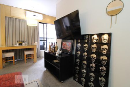 Sala de apartamento à venda com 1 quarto, 43m² em Vila Congonhas, São Paulo