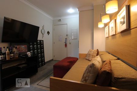 Sala de apartamento à venda com 1 quarto, 43m² em Vila Congonhas, São Paulo