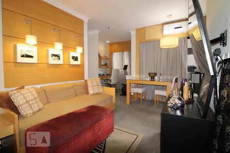Sala de apartamento à venda com 1 quarto, 43m² em Vila Congonhas, São Paulo