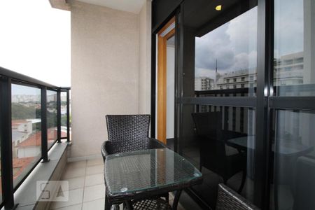 Varanda de apartamento à venda com 1 quarto, 43m² em Vila Congonhas, São Paulo
