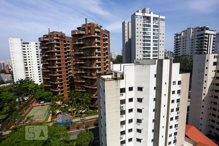 Quarto vista de apartamento para alugar com 1 quarto, 45m² em Vila Andrade, São Paulo