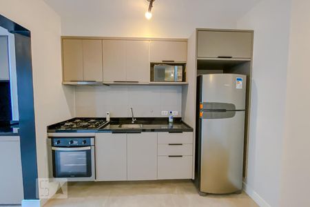 Detalhe Sala e Cozinha de apartamento para alugar com 2 quartos, 50m² em Brás, São Paulo