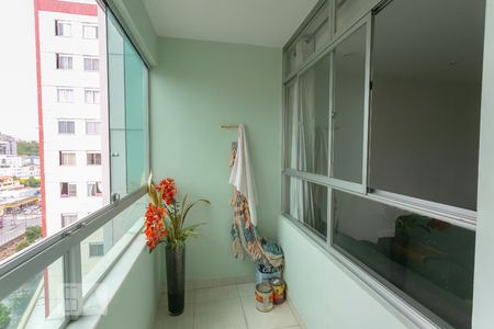 Varanda da Sala de apartamento para alugar com 2 quartos, 65m² em Ipiranga, Belo Horizonte