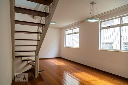Sala 1 de apartamento à venda com 4 quartos, 200m² em Santa Tereza, Belo Horizonte