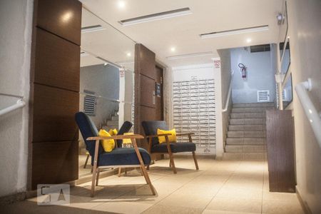 Hall de Entrada de kitnet/studio à venda com 1 quarto, 31m² em Bela Vista, São Paulo