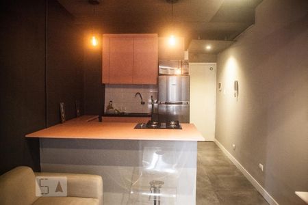 Sala/Cozinha de kitnet/studio à venda com 1 quarto, 31m² em Bela Vista, São Paulo