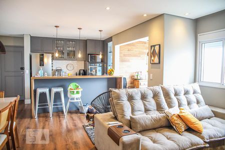 Sala de apartamento à venda com 2 quartos, 65m² em Santa Maria, São Caetano do Sul