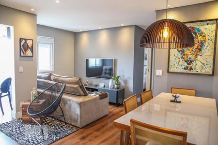 Sala de apartamento à venda com 2 quartos, 65m² em Santa Maria, São Caetano do Sul