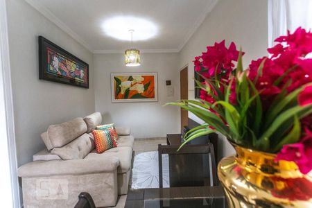 Sala de estar de apartamento à venda com 2 quartos, 65m² em Nova Petrópolis, São Bernardo do Campo