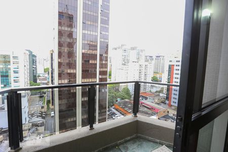 Sacada de apartamento para alugar com 1 quarto, 32m² em Moema, São Paulo