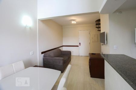 Sala de apartamento para alugar com 1 quarto, 32m² em Moema, São Paulo
