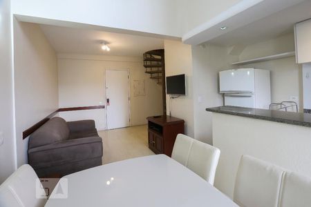 Sala de apartamento para alugar com 1 quarto, 32m² em Moema, São Paulo