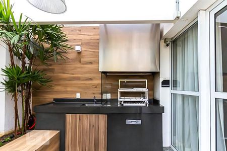Studio para alugar com 37m², 1 quarto e 1 vagaChurrasqueira
