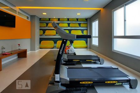 Apartamento à venda com 33m², 1 quarto e sem vaga Apartamento à venda com 33m², 1 quarto e sem vagaÁrea comum - Academia