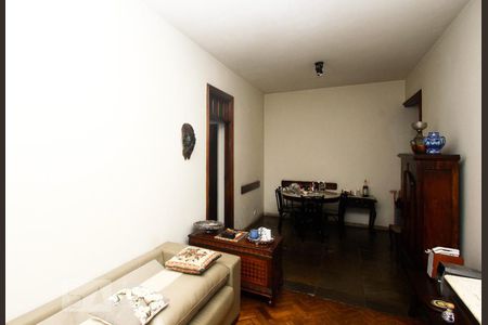 Sala de apartamento à venda com 3 quartos, 99m² em Humaitá, Rio de Janeiro