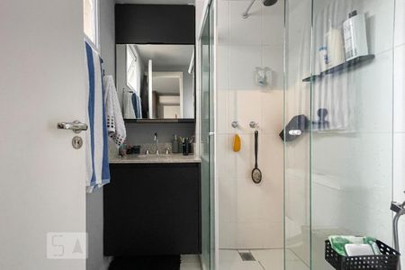 Apartamento à venda com 58m², 1 quarto e 1 vagaBanheiro da Suíte