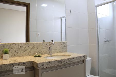 Apartamento para alugar com 106m², 3 quartos e 2 vagasDetalhe do Banheiro da Suite