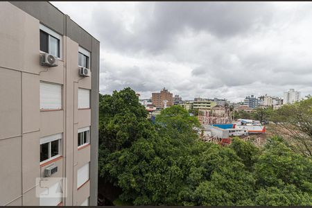 Vista da Sala de apartamento para alugar com 1 quarto, 40m² em Jardim Lindóia, Porto Alegre