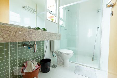 Apartamento para alugar com 36m², 1 quarto e 1 vaga Apartamento para alugar com 36m², 1 quarto e 1 vagaDetalhe do banheiro da suíte