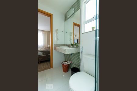 Apartamento para alugar com 36m², 1 quarto e 1 vaga Apartamento para alugar com 36m², 1 quarto e 1 vagaBanheiro da suíte