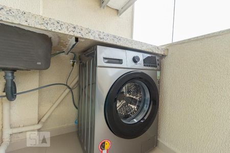 Apartamento para alugar com 36m², 1 quarto e 1 vaga Apartamento para alugar com 36m², 1 quarto e 1 vagaDetalhe da área de serviço