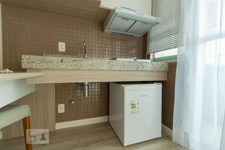 Apartamento para alugar com 36m², 1 quarto e 1 vaga Apartamento para alugar com 36m², 1 quarto e 1 vagaDetalhe da cozinha