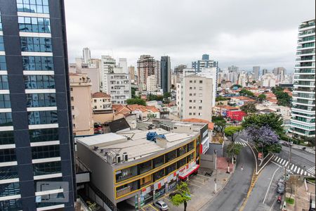Vista da sala de apartamento à venda com 3 quartos, 105m² em Aclimação, São Paulo