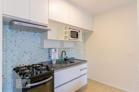 Studio à venda com 28m², 1 quarto e sem vagaCozinha 