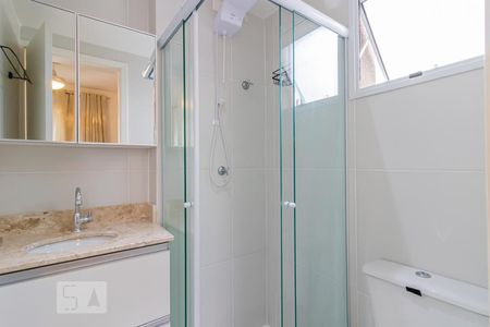 Studio à venda com 28m², 1 quarto e sem vagaBanheiro da Suíte 