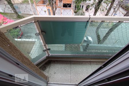 Varanda suite de apartamento para alugar com 2 quartos, 112m² em Santa Maria, Santo André