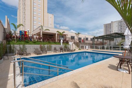 Área comum - Piscina de apartamento para alugar com 2 quartos, 44m² em Fundação da Casa Popular, Campinas