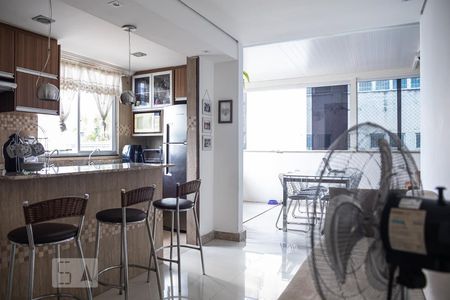 Espaço gourmet da cozinha de apartamento para alugar com 4 quartos, 110m² em Santa Cruz Industrial, Contagem