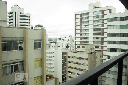 Varanda da Sala de apartamento para alugar com 3 quartos, 133m² em Jardim Paulista, São Paulo