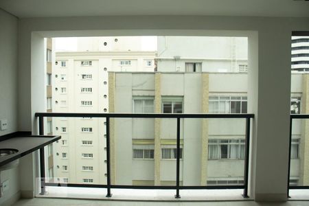 Varanda gourmet de apartamento para alugar com 3 quartos, 133m² em Jardim Paulista, São Paulo
