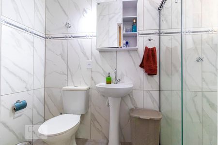 Banheiro da suíte 1 de casa para alugar com 7 quartos, 250m² em Cidade Universitária, Campinas