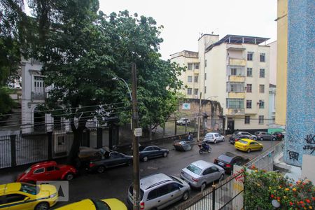 Vista da Sala de apartamento para alugar com 1 quarto, 35m² em Glória, Rio de Janeiro