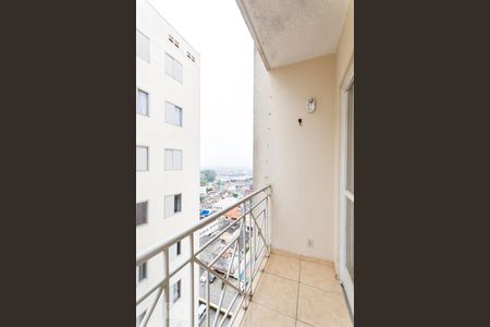 Varanda da Sala de apartamento para alugar com 2 quartos, 56m² em Planalto, São Bernardo do Campo