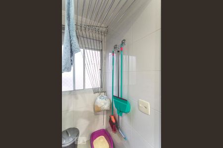 Área de serviço de apartamento para alugar com 2 quartos, 53m² em Nova Petrópolis, São Bernardo do Campo