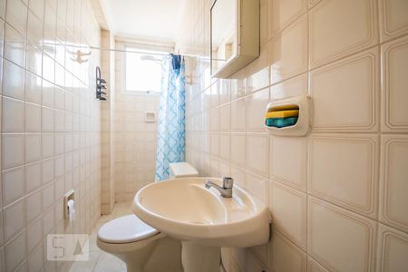 Banheiro de apartamento à venda com 1 quarto, 33m² em Botafogo, Campinas