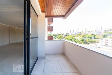 Varanda da Sala de apartamento para alugar com 3 quartos, 134m² em Vila Valparaíso, Santo André