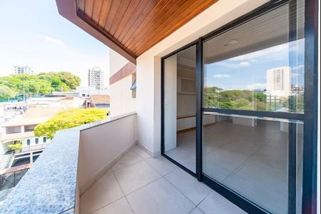 Varanda da Sala de apartamento para alugar com 3 quartos, 134m² em Vila Valparaíso, Santo André