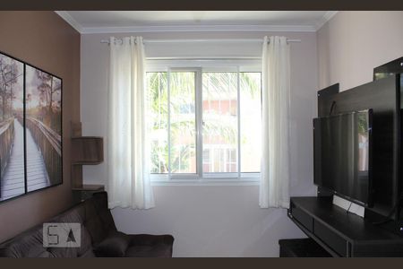 Sala de Estar de apartamento à venda com 1 quarto, 34m² em Humaitá, Porto Alegre