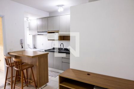Sala/Cozinha de apartamento para alugar com 2 quartos, 47m² em Parque Campolim, Sorocaba