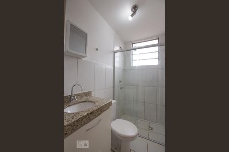Banheiro social de apartamento para alugar com 2 quartos, 48m² em Reserva Sul Condomínio Resort, Ribeirão Preto