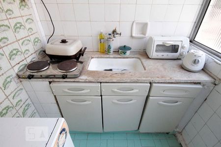 Cozinha de apartamento à venda com 1 quarto, 36m² em Campos Elíseos, São Paulo
