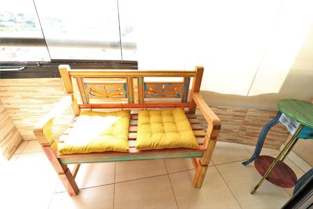 Varanda de apartamento à venda com 2 quartos, 55m² em Vila Santo Estéfano, São Paulo