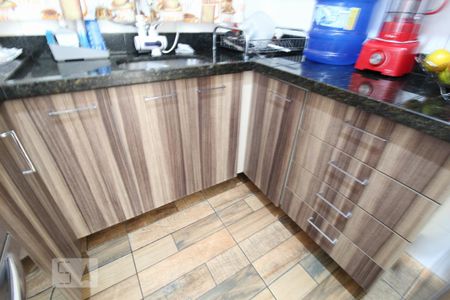 Cozinha de apartamento à venda com 2 quartos, 50m² em Parque João Ramalho, Santo André