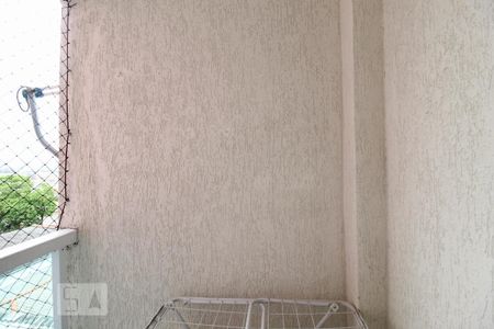 Varanda de apartamento à venda com 2 quartos, 50m² em Parque João Ramalho, Santo André