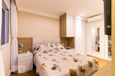 Quarto da suíte de apartamento para alugar com 1 quarto, 62m² em Botafogo, Campinas