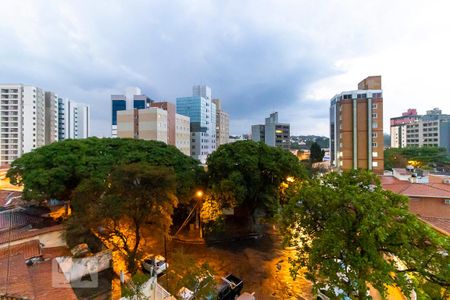 Vista da varanda de apartamento para alugar com 1 quarto, 62m² em Botafogo, Campinas